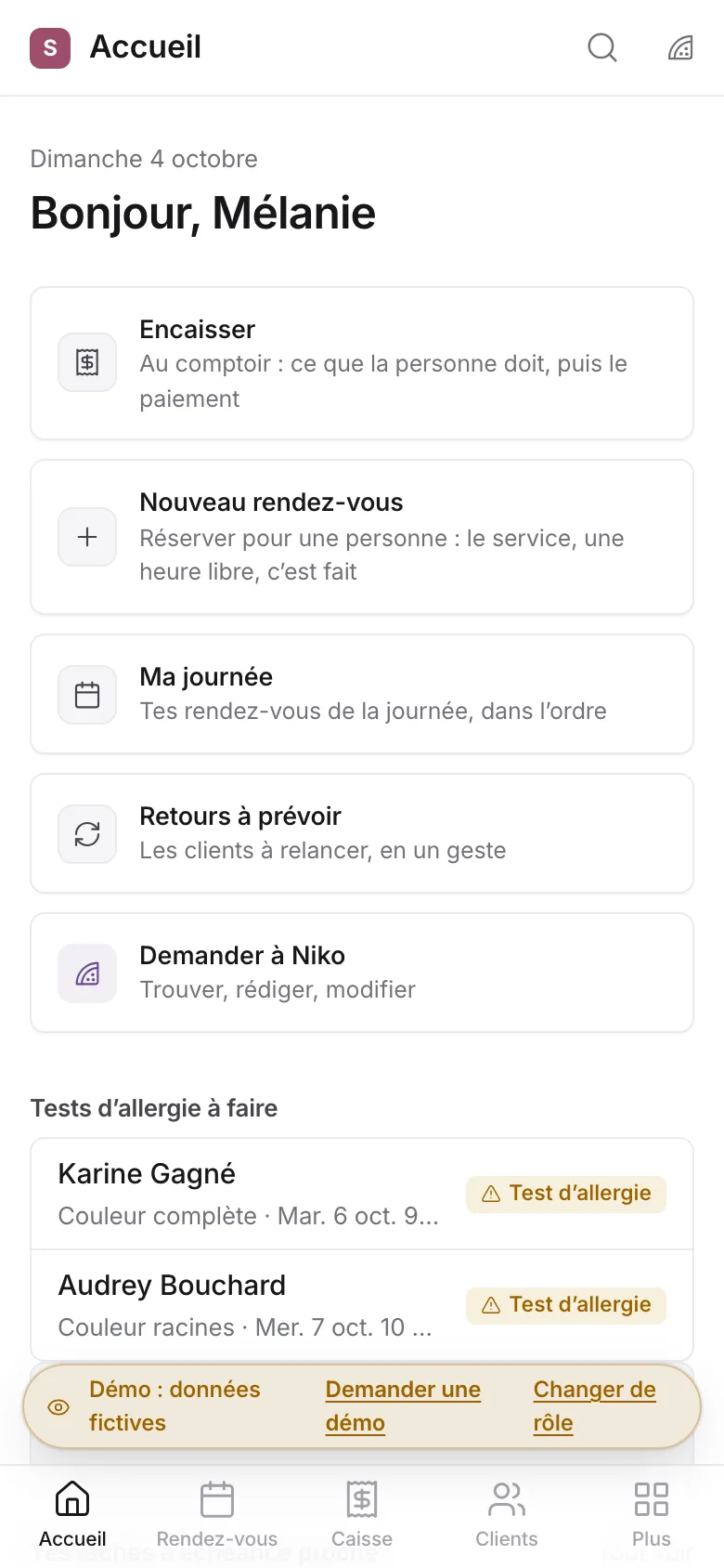 Sur ton téléphone